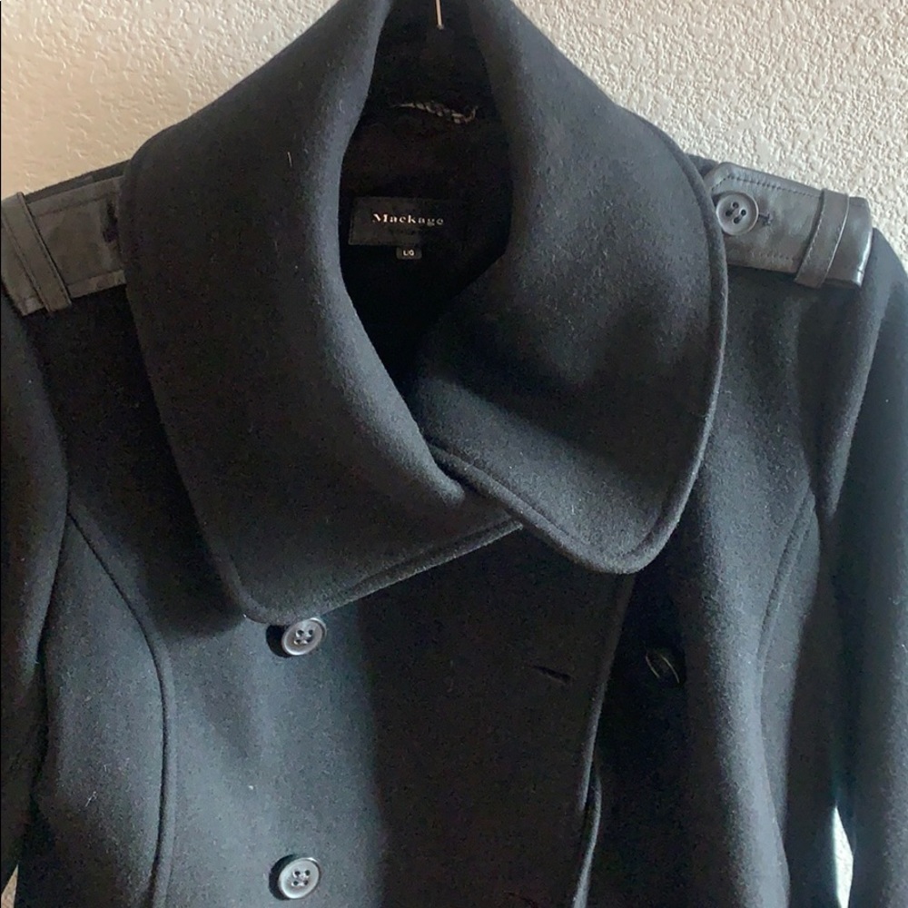 Mackage wool pea coat
